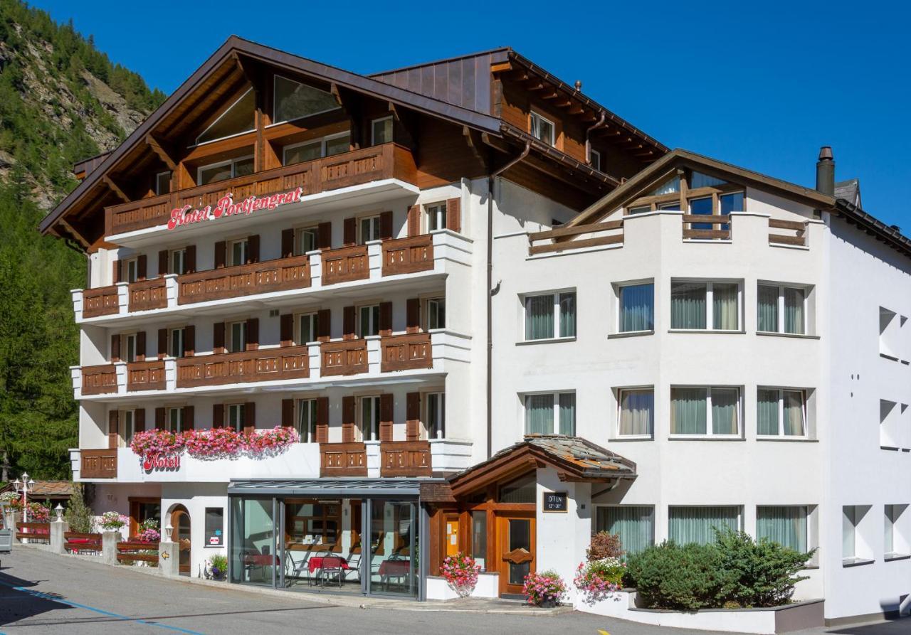 Hotel Portjengrat Saas-Almagell Dış mekan fotoğraf