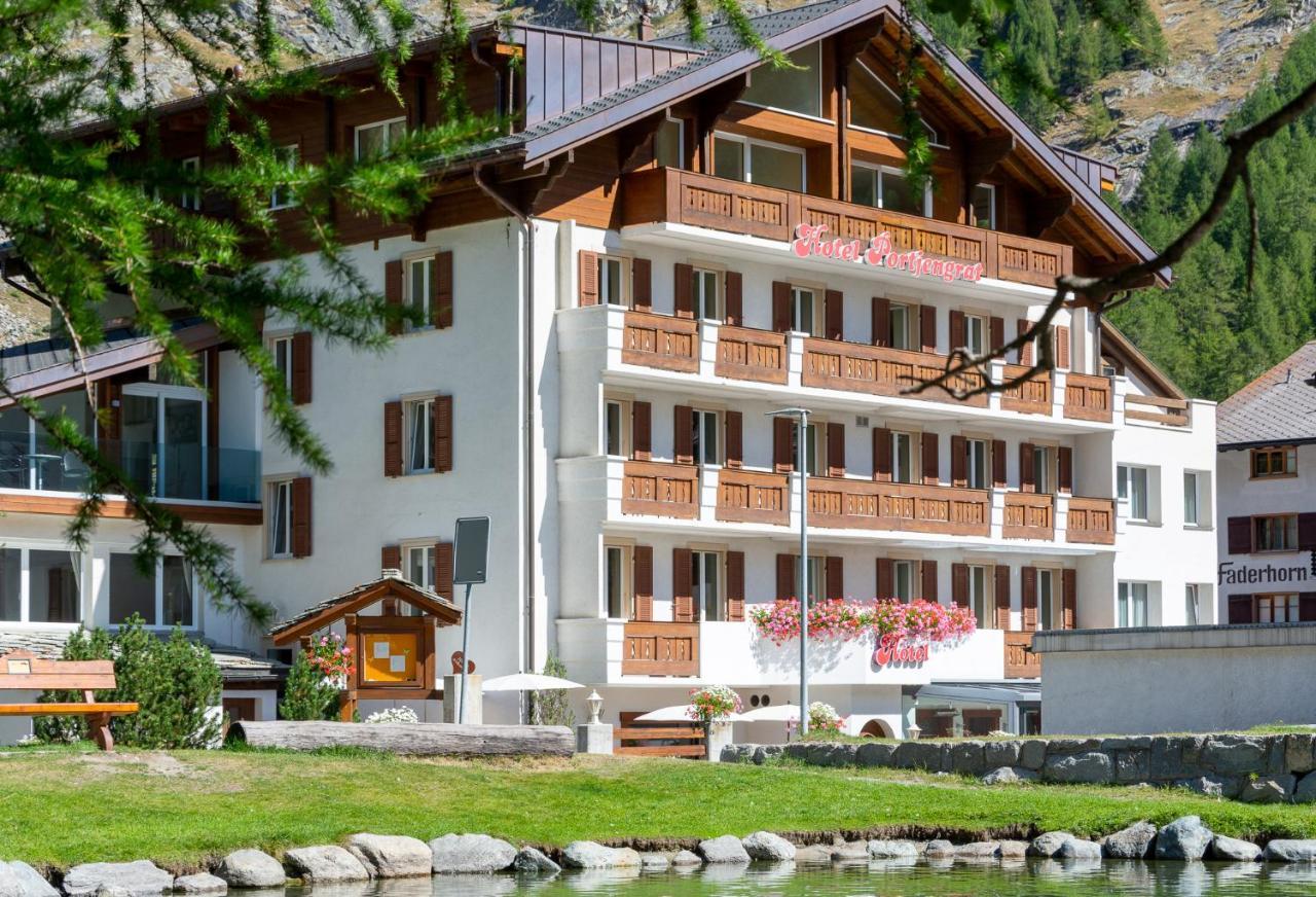Hotel Portjengrat Saas-Almagell Dış mekan fotoğraf