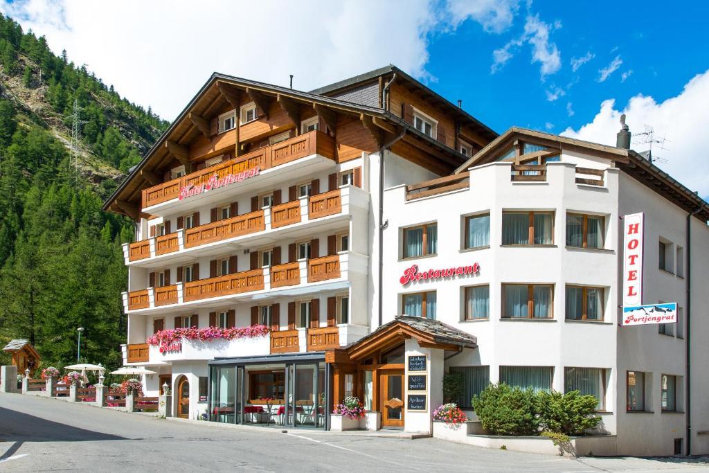 Hotel Portjengrat Saas-Almagell Dış mekan fotoğraf