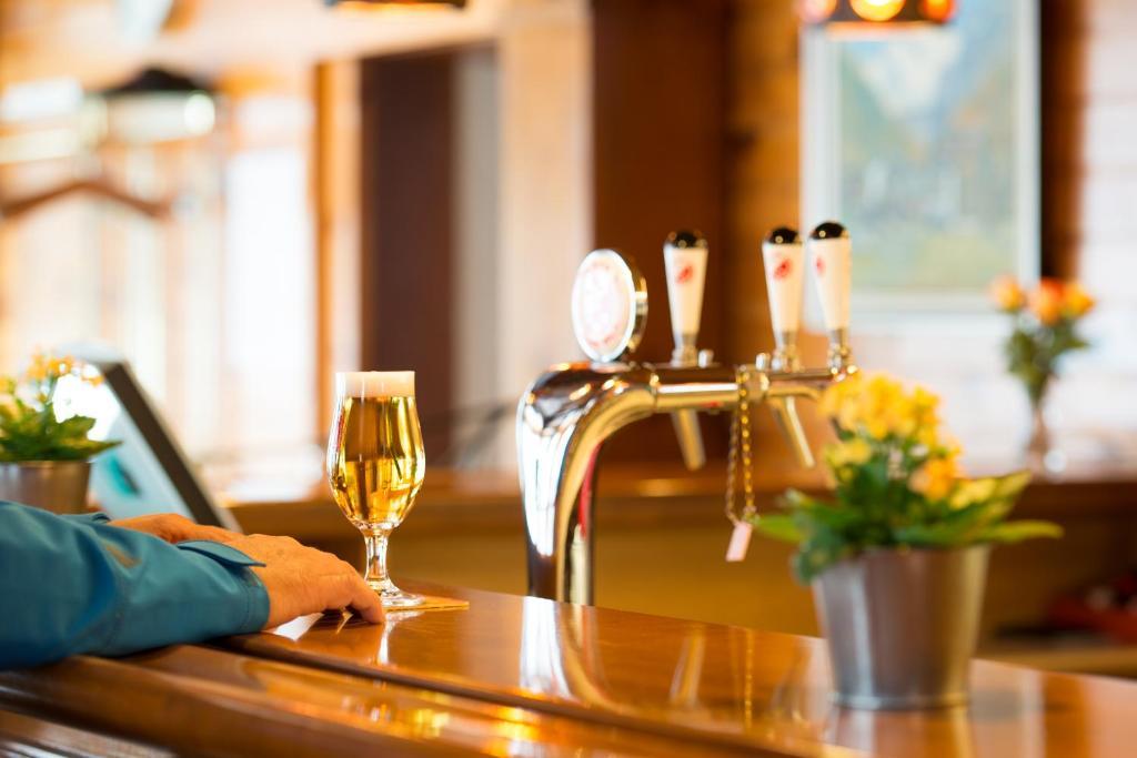 Hotel Portjengrat Saas-Almagell Dış mekan fotoğraf